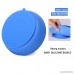 Silicone Bowl iKiKin Silicone Bowl for Toddlers Baby BPA Free FDA Certificated Microwave and Dishwasher Safe with Suction Non-Slip (Blue) - B07DNVVMW6